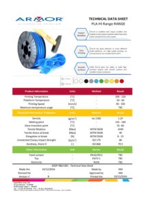 161219_Technical Data Sheet_PLA-HI range (1)