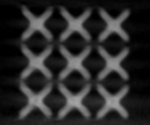 Vue en coupe Tomo Structure Lattice detail