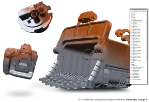 Geomagic Design X - Modèle de solide paramétrique