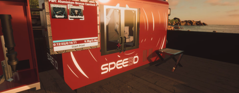 SPEE3D Printer Ship