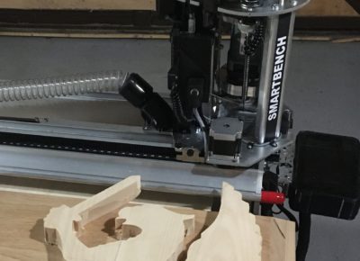 YetiTool Smartbench - Trophée Griffon dégrossissage du bas relief