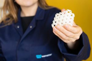 Wematter launches Aurora TPU material for SLS 3D printing system at TCT 3SIXTY