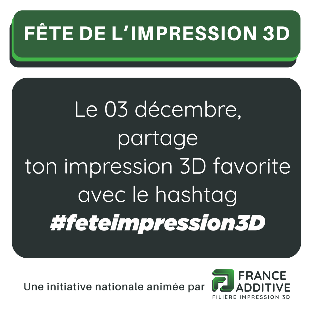 Fête de l'impression 3D 2021