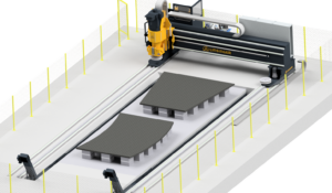 FALCON - 4-Side plate edge milling machine