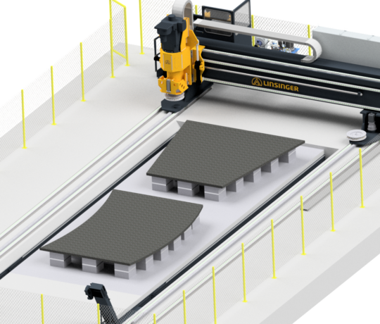 FALCON - 4-Side plate edge milling machine