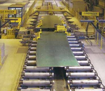 LINSINGER - Plate edge milling machine PFM - for tank and wind tower construction