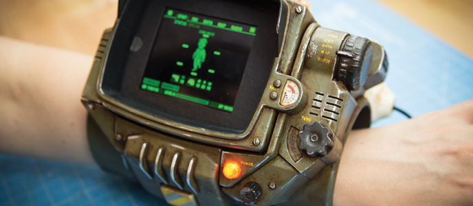 ZORTRAX - Fallout’s Pip-Boy 3D Printed