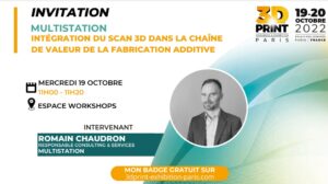 Workshop scan 3D Romain 3D PRINT 2022