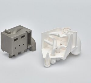 Admatec ceramic mould and metal cast