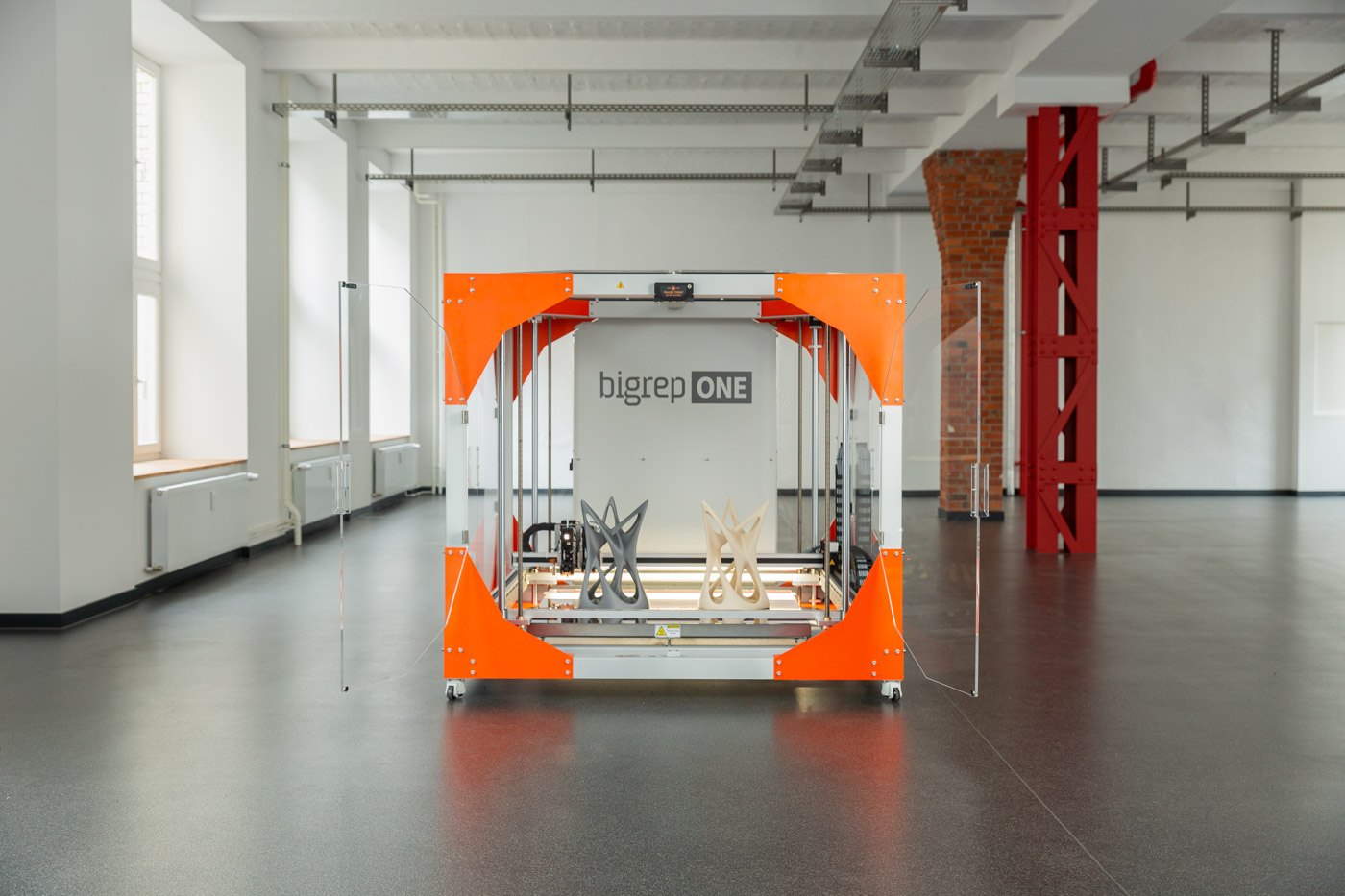 BigRep ONE avant de la machine