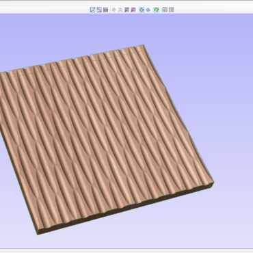 VECTRIC VCarve Fluting Toolpath