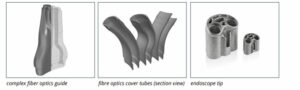 Application fiber optic guides