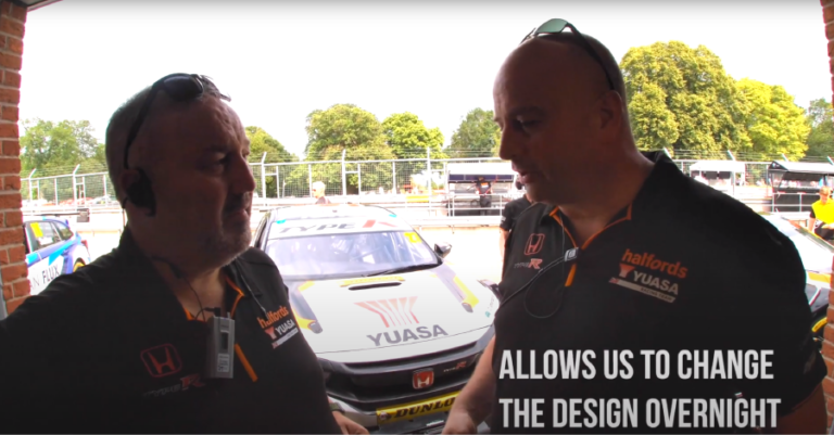 Comment Team Dynamics imprime les pièces des voitures BTCC avec Raise3D Pro2 Plus