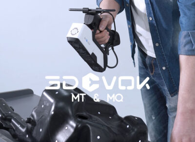 nouveaux scanners 3D SCANTECH : 3DeVOK MQ & MT
