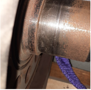 La maintenance ferroviaire des trains australiens avec Titomic, pièce usée.