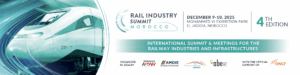 Bannière Rail Industry Summit Morocco 2025