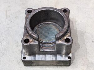 MELTIO - M450 - SS316L – Prototype Bearing Block (3) 400x300