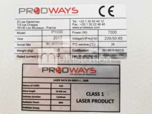 PRODWAYS P1000 M221210