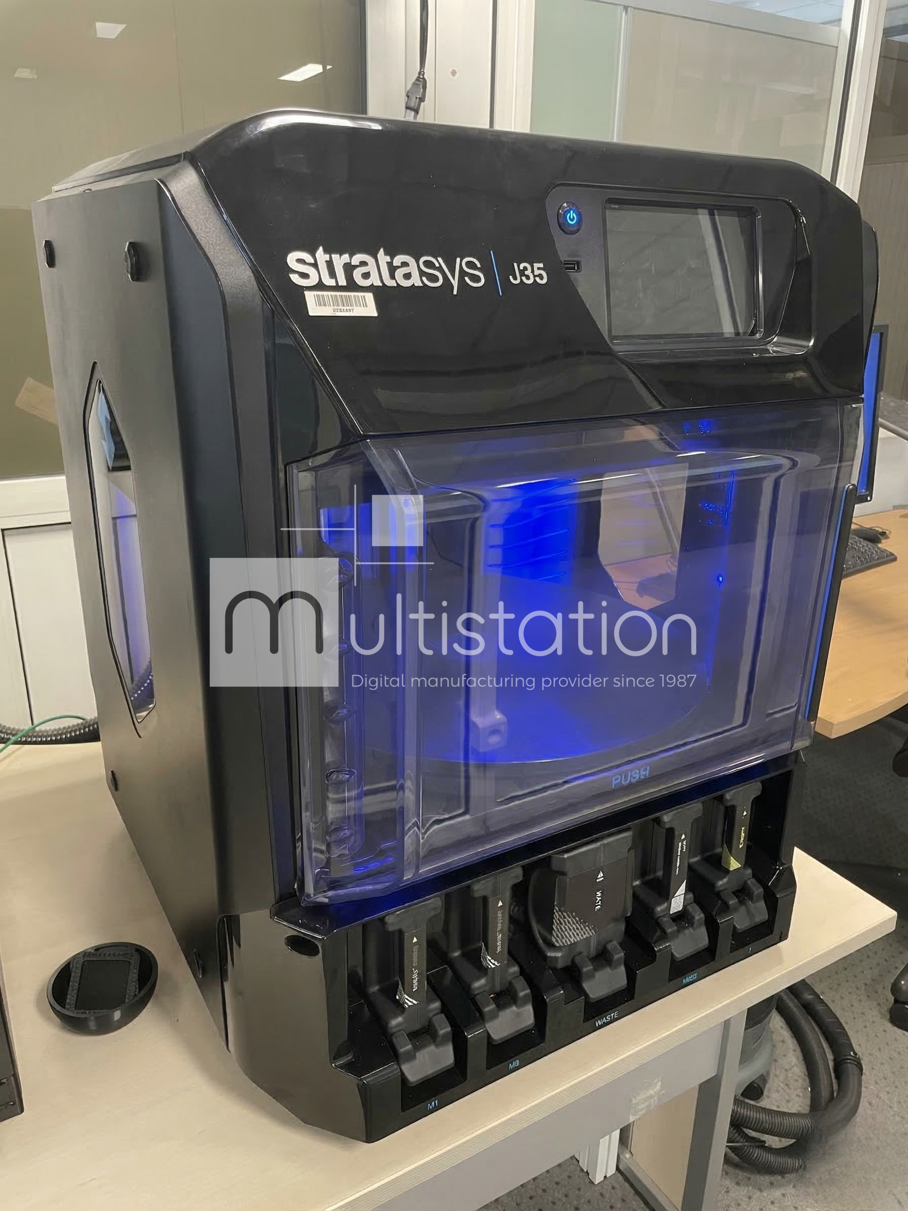 Stratasys J35 marquage
