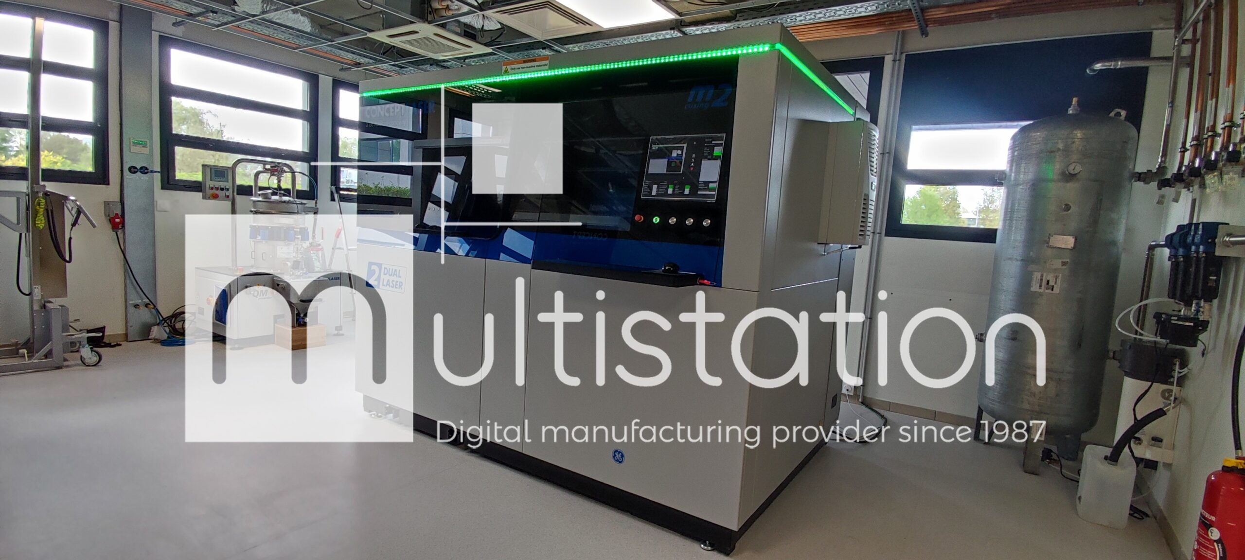 Used Colibrium Additive M2 dual-laser metal 3D printer