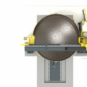 LINSINGER - ORBIT - AUTOMATIC BOILER END BEVELLING MACHINE - DIAMETER 1800 - 7000 MM