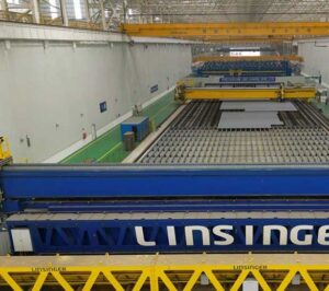 LINSINGER - Panel line for shipbuilding