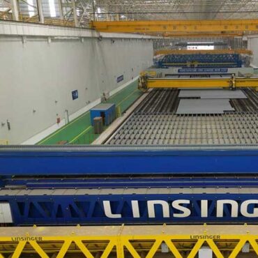 LINSINGER - Panel line for shipbuilding