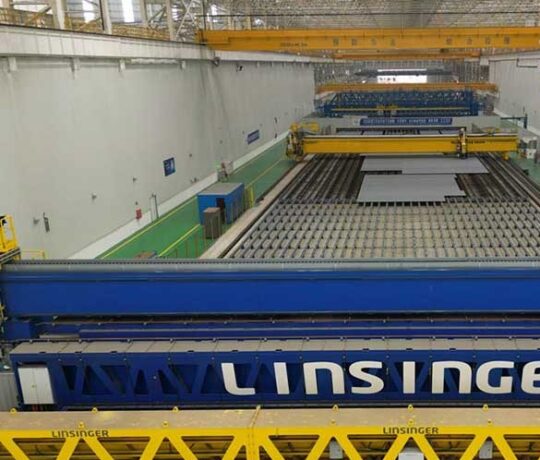 LINSINGER - Panel line for shipbuilding