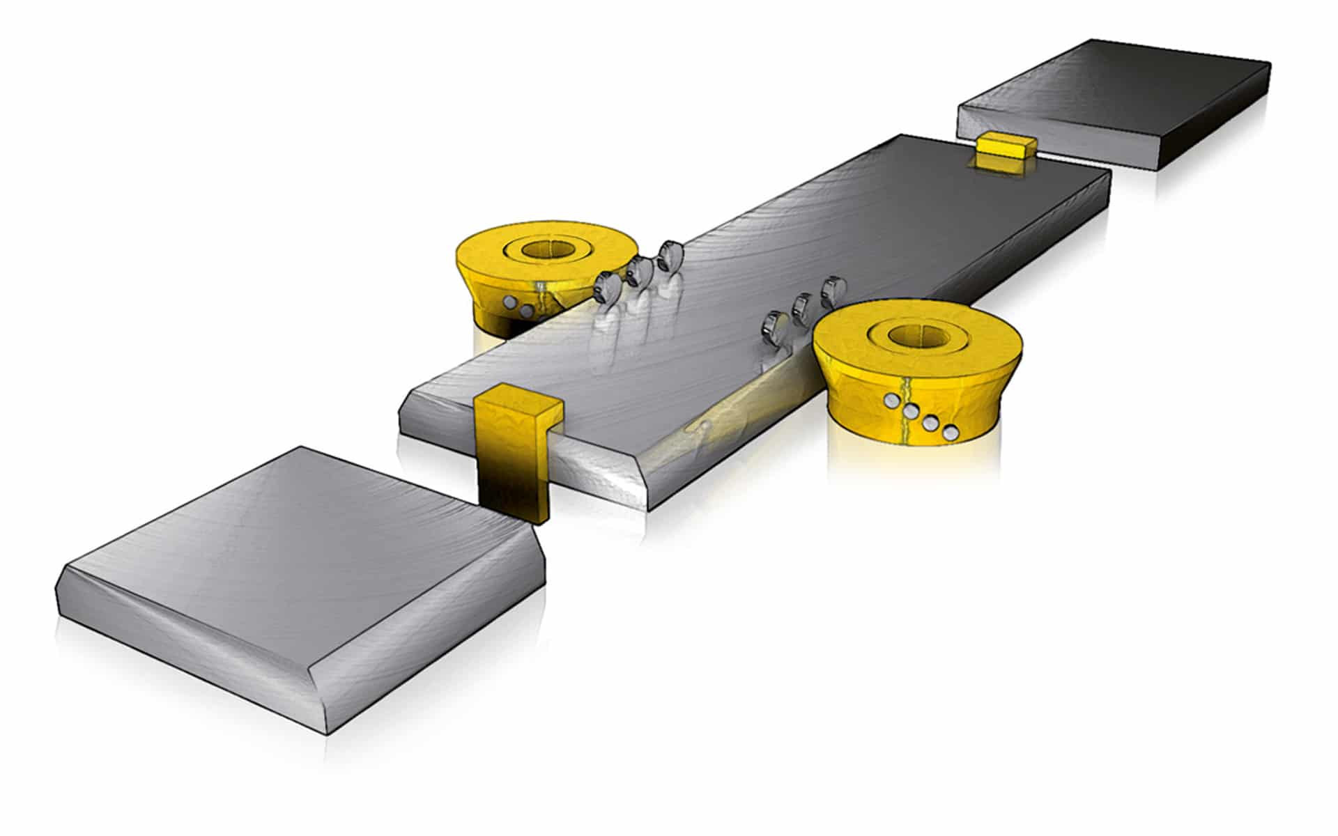 LINSINGER Plate edge milling machine PFM Multistation EN