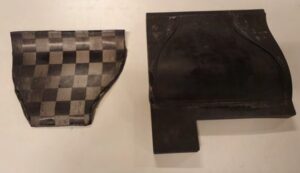 POLYMAKER - Finished part next to PA6-GF test mould