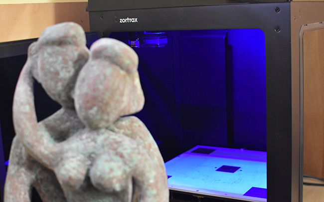 ZORTRAX - How 3D Printing Accelerates the Work of a Phygital Sculptor