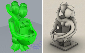 ZORTRAX - How 3D Printing Accelerates the Work of a Phygital Sculptor