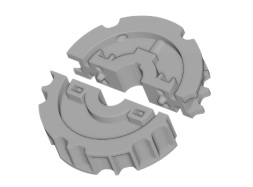 INKBIT - Split Sprocket with Mating Features