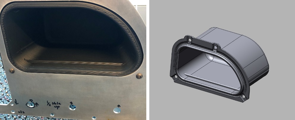 INTAMSYS - Complete Reverse Engineering Solution of an Aircraft Glove Compartment