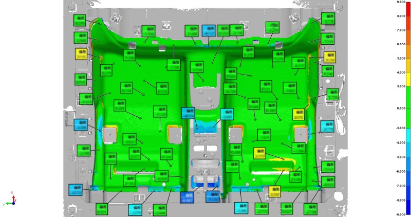 Scantech - 3D Scanning Car Mats to Aid in Product Development