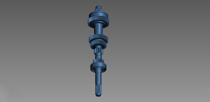 SCANTECH - How to Measure “Gear and Worm” with 3D Scanning