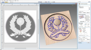 VECTRIC VCarve golf award