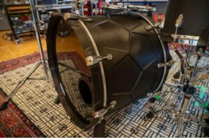 3d printing reinvents the bass drum without missing a beat