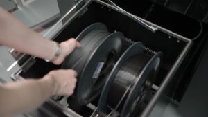 BigRep VIIO 250 filament handling