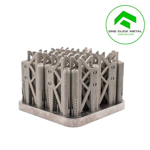 One Click Metal print example