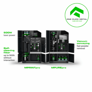 One Click Metal PROline characteristics