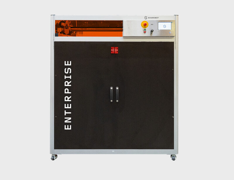 Sharebot enterprise front view of the printer